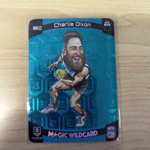 2021 AFL Teamcoach Magic Wildcard Charlie Dixon Port Adelaide MW-13