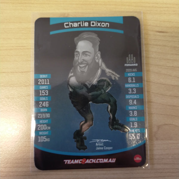 2021 AFL Teamcoach Magic Wildcard Charlie Dixon Port Adelaide MW-13