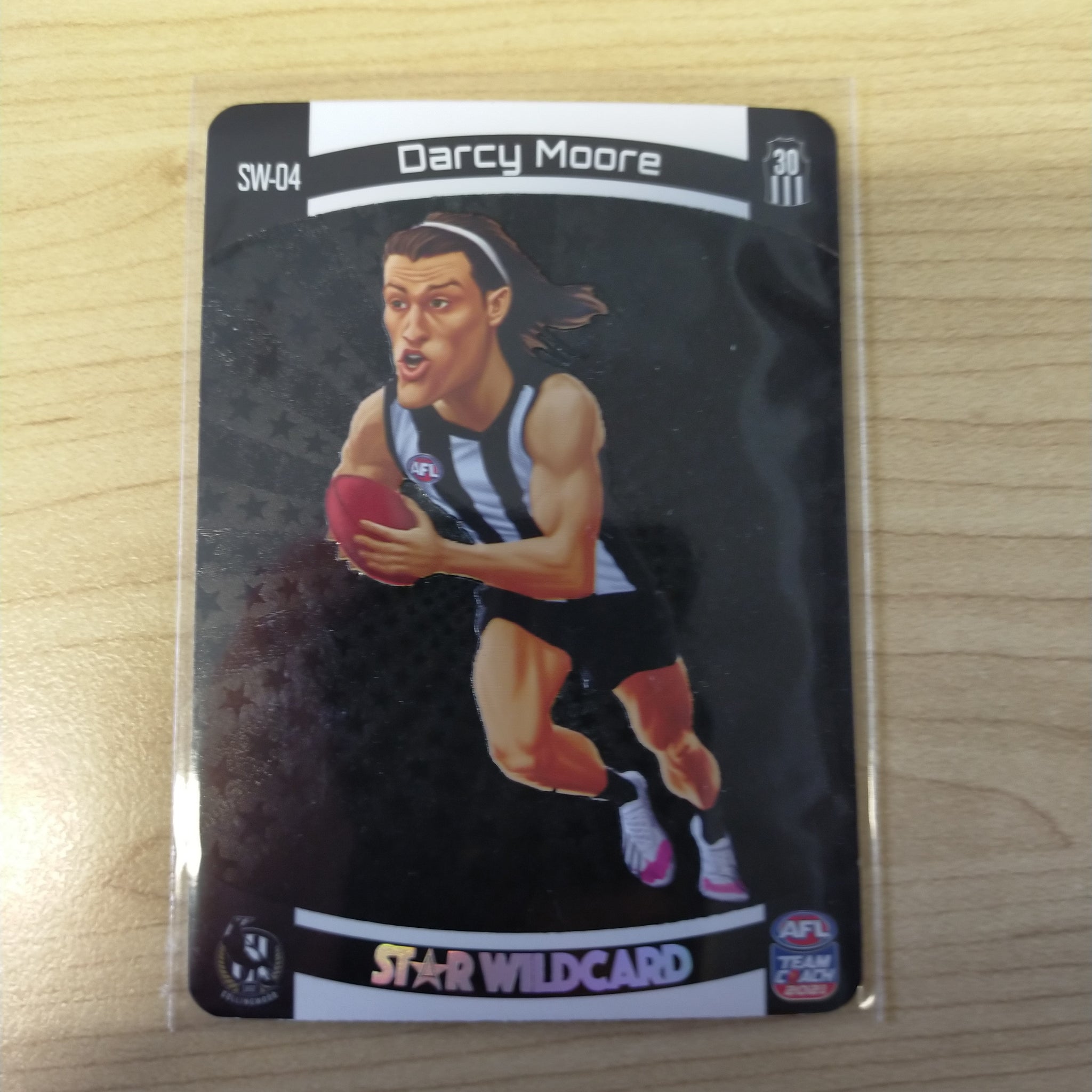 2021 AFL Teamcoach Star Wildcard Darcy Moore Collingwood SW-04