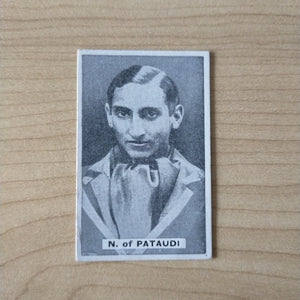 Sweetacres Champion Chewing Gum N of Pataudi Test Match Records Cricket Cigarette Card No.2