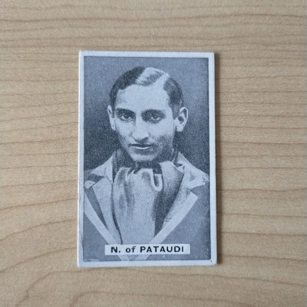 Sweetacres Champion Chewing Gum N of Pataudi Test Match Records Cricket Cigarette Card No.2