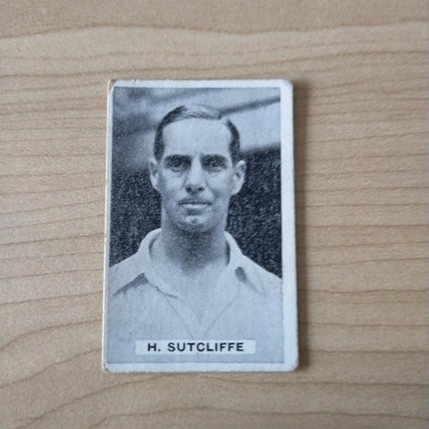 Sweetacres Champion Chewing Gum H Sutcliffe Test Match Records Cricket Cigarette Card No.5