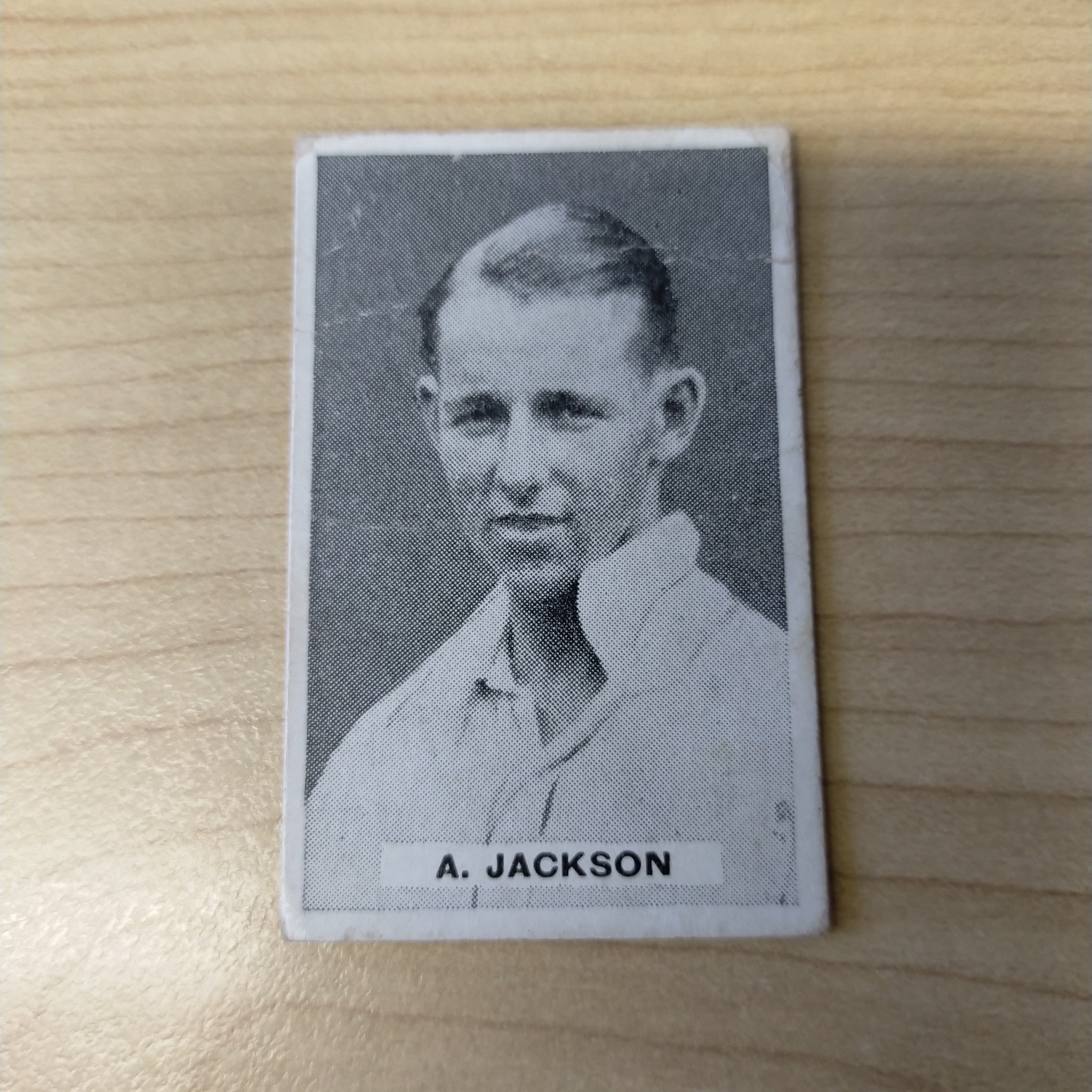 Sweetacres Champion Chewing Gum A Jackson Test Match Records Cricket Cigarette Card No.31