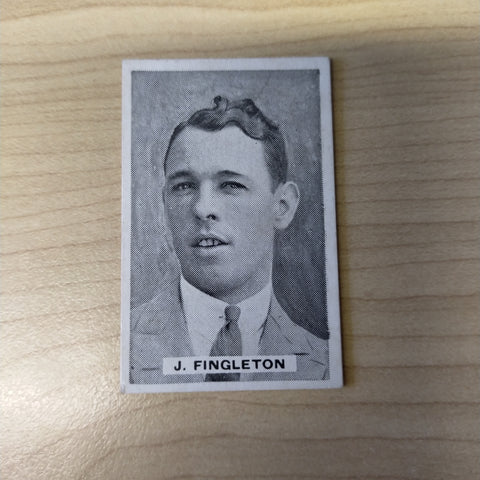 Sweetacres Champion Chewing Gum J Fingleton Prominent Cricketers Cricket Cigarette Card No.34