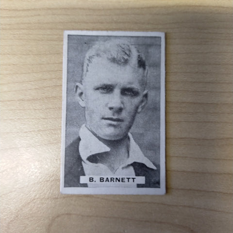 Sweetacres Champion Chewing Gum B Barnett Prominent Cricketers Cricket Cigarette Card No.37