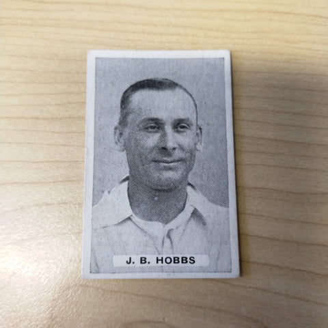 Sweetacres Champion Chewing Gum J B Hobbs Prominent Cricketers Cricket Cigarette Card No.53