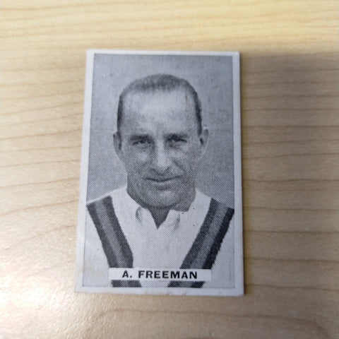 Sweetacres Champion Chewing Gum A Freeman Prominent Cricketers Cricket Cigarette Card No.57