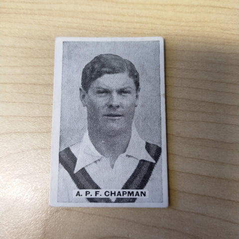 Sweetacres Champion Chewing Gum A P F Chapman Prominent Cricketers Cricket Cigarette Card No.61