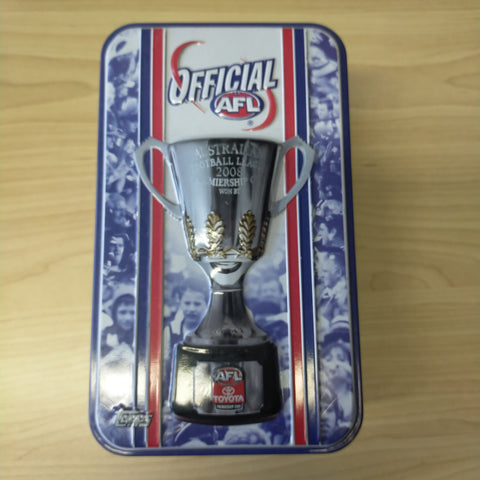 2008 AFL Topps Chipz Tin With 12 Collingwood Chipz Including Gold Logo and Scott Pendlebury Rookie