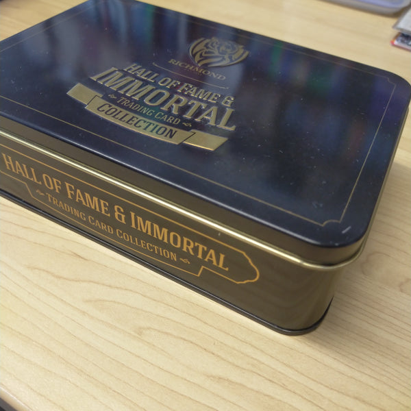2013 Select Richmond Hall of Fame & Immortal Trading Card Collection in Tin With Two Signature Cards