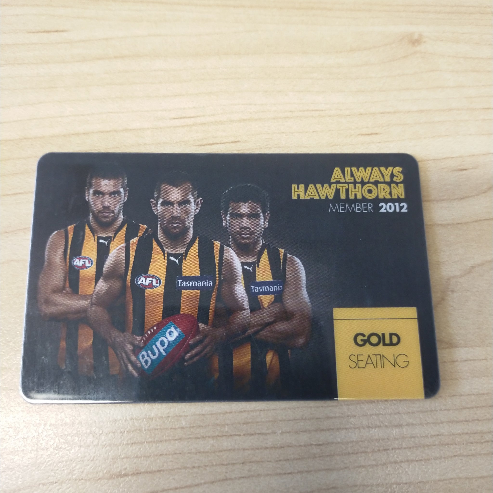 2012 Hawthorn Football Club Gold Seating Season Ticket