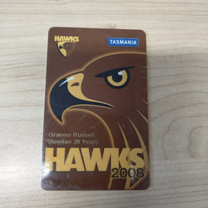 2008 Hawthorn Football Club Season Ticket Membership Premiership Year