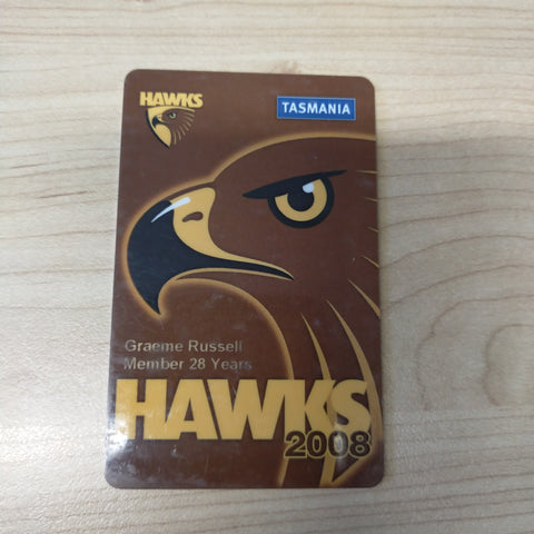 2008 Hawthorn Football Club Season Ticket Membership Premiership Year