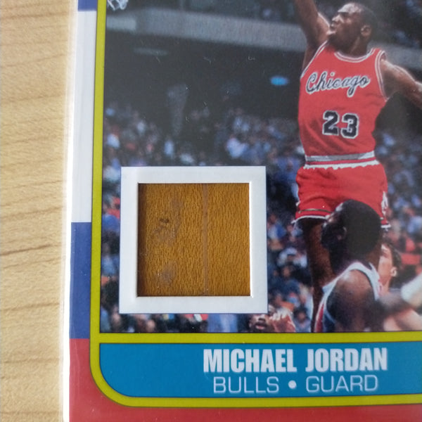 2007 Fleer Game-Used Card Michael Jordan Chicago Bulls NBA Basketball Card