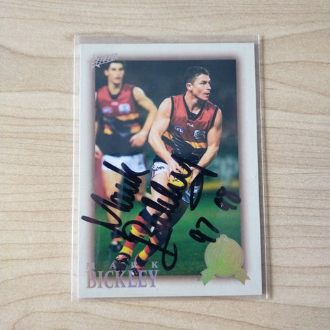 Select Hall of Fame Mark Bickley Adelaide Hand Signed Card