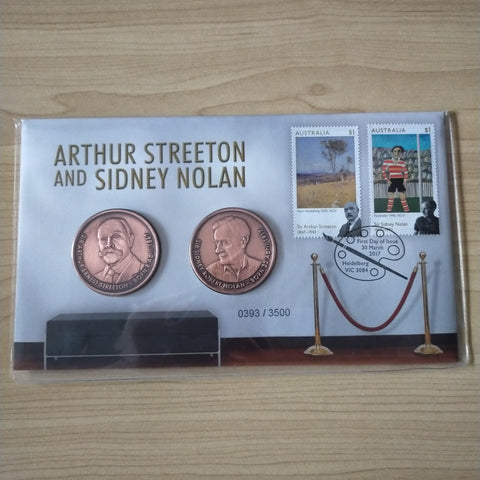 2017 Australian Arthur Streeton and Sidney Nolan Medallion PNC