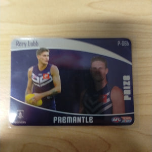 2020 AFL Teamcoach Prize Card Rory Lobb Fremantle P-06b