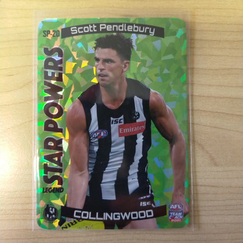 2021 AFL TEAM COACH MAGIC WILDCARD WILD CARD COLLINGWOOD JOSH DAICOS MW04