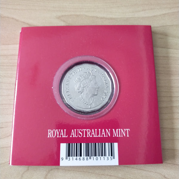 Australia 2020 Royal Australian Mint 50c Lunar New Year of the Rat Tetra-Decagon Coin