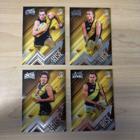 2020 AFL Select Dominance On The Rise Richmond Team Set of 4 Cards