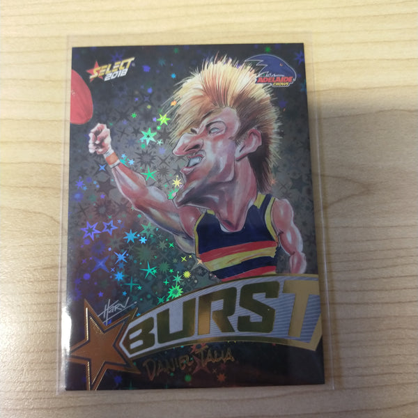 2018 Black Starburst Daniel Talia Adelaide No. 225/600