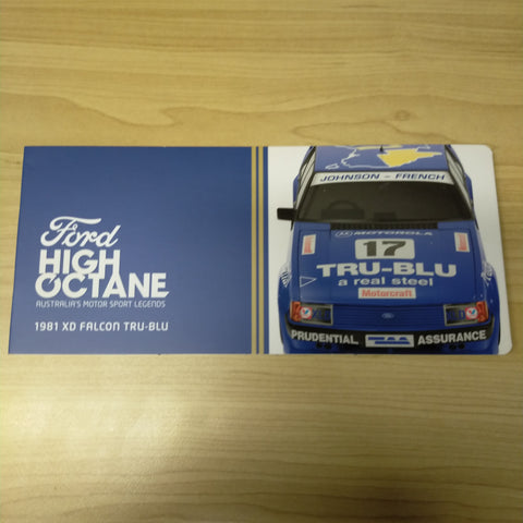 2018 Ford High Octane 1981 XD Falcon Tru-Blu Carded 50c Coin