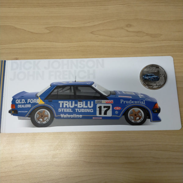 2018 Ford High Octane 1981 XD Falcon Tru-Blu Carded 50c Coin