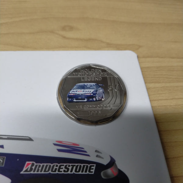2018 Holden High Octane 1996 VR Commodore Carded 50c Coin