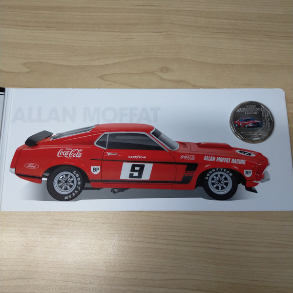 2018 Ford High Octane 1969 Mustang Boss 302 Trans-am Carded 50c Coin