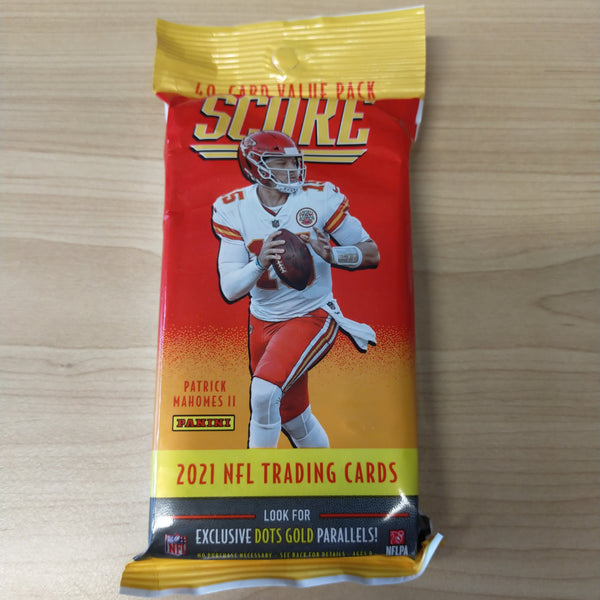 2021 Panini Score Sealed Packet of 40 Cards NFL Trading Cards