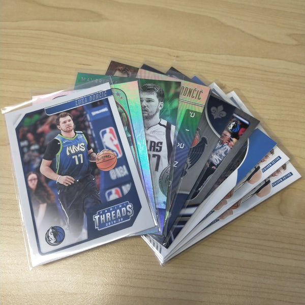 Luka Doncic Dallas Mavericks NBA Basketball Card Lot