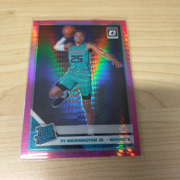 2020 Panini Optic Rated Rookie PJ Washington Jr Hornets NBA Basketball Card