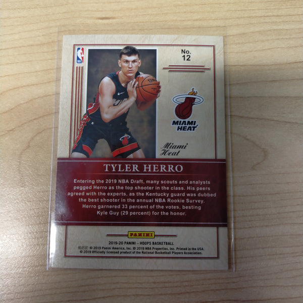 2019 Panini Hoops Class of 2019 Tyler Herro Heat NBA Basketball Card