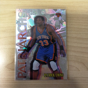 1999 Topps Patriarchs Patrick Ewing Knicks NBA Basketball Card