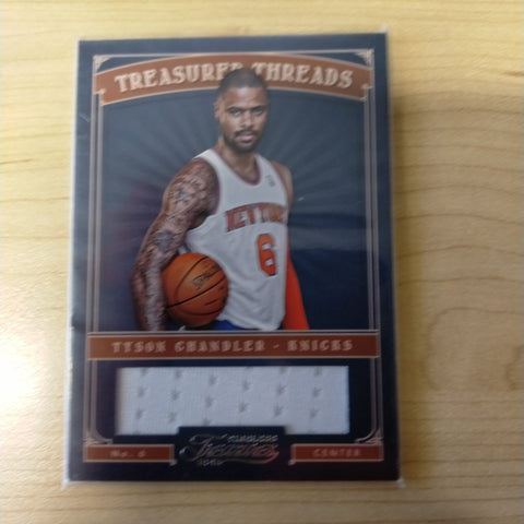 2012 Panini Timeless Treasures Treasured Threads Tyson Chandler NBA Basketball Card