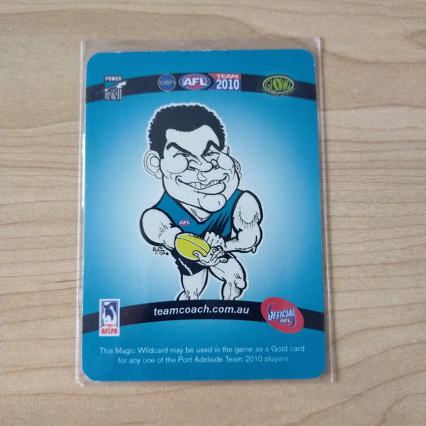 2010 Teamcoach Magic Wildcard Daniel Motlop Port Adelaide MW-11