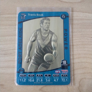 2012 Teamcoach Star Wildcard Travis Boak Port Adelaide SW-13