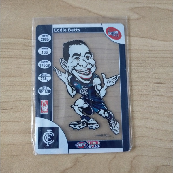 2013 Teamcoach Magic Wildcard Eddie Betts Carlton MW-03