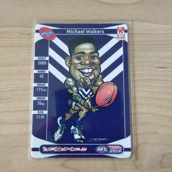 2014 Teamcoach Magic Wildcard Michael Walters Fremantle MW-06