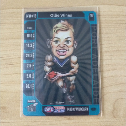 2015 Teamcoach Magic Wildcard Ollie Wines Port Adelaide MW-13