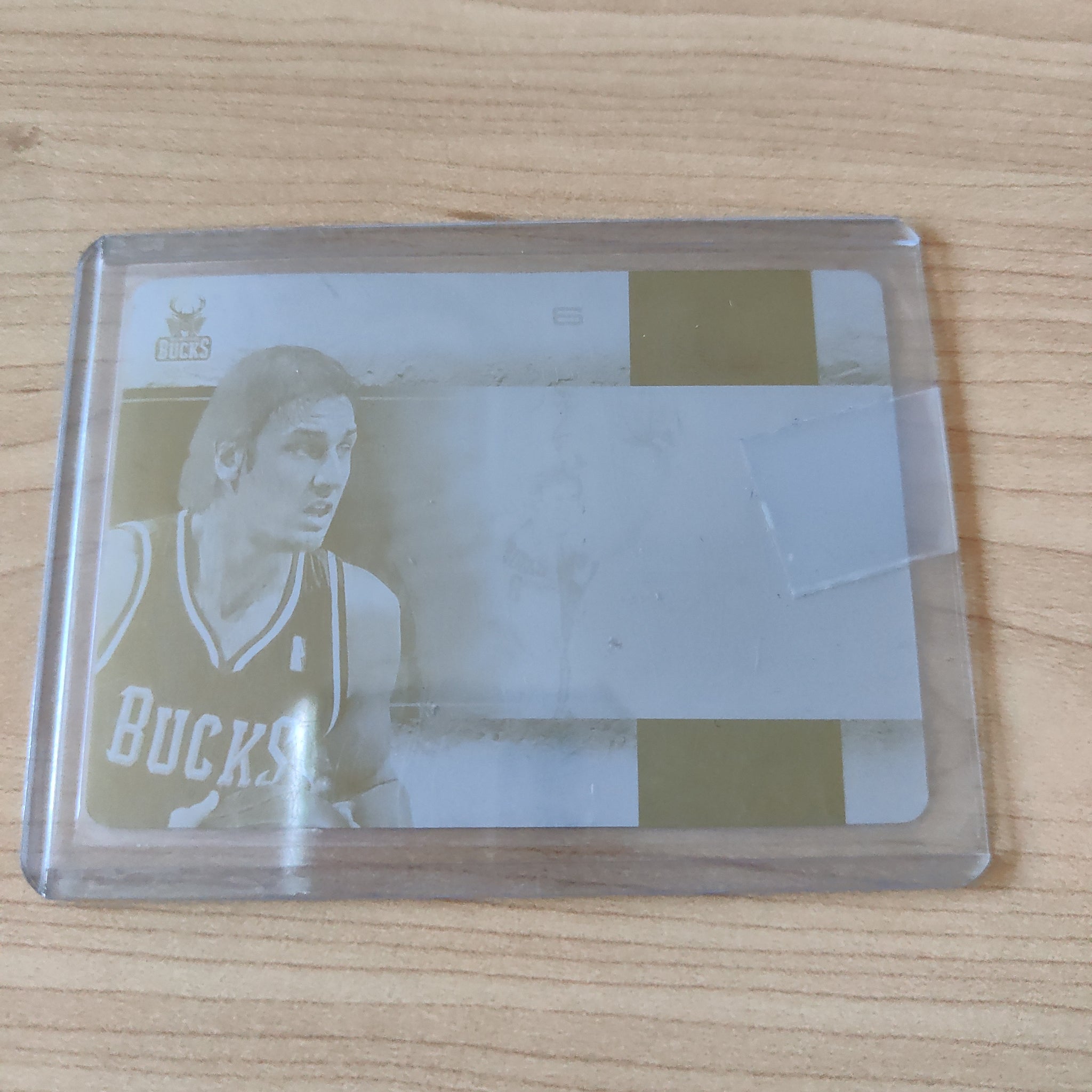 2010 Panini Yellow Printing Plate for Andrew Bogut #86 1/1 RARE