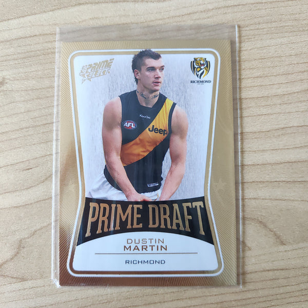 2013 Select Prime Draft Dustin Martin Richmond No.121/145