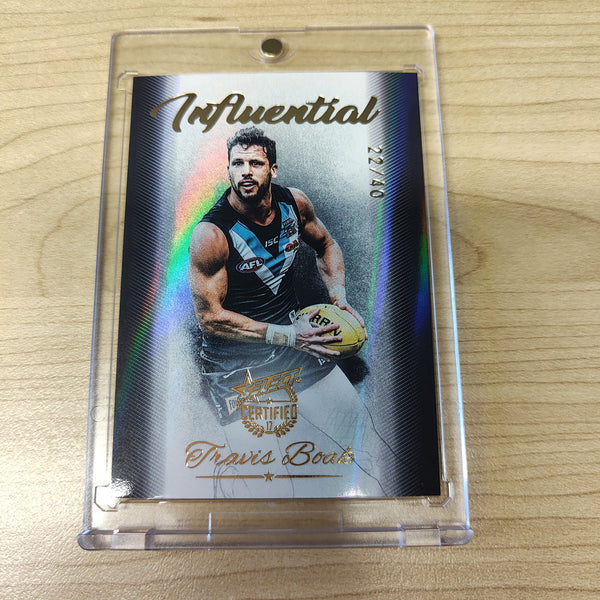 2017 Select Certified Influential Travis Boak Port Adelaide No.22/40
