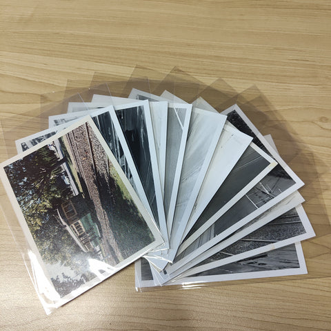 Australia 12 Vintage Tram Photographs Taken Around Melbourne Labelled With Locations