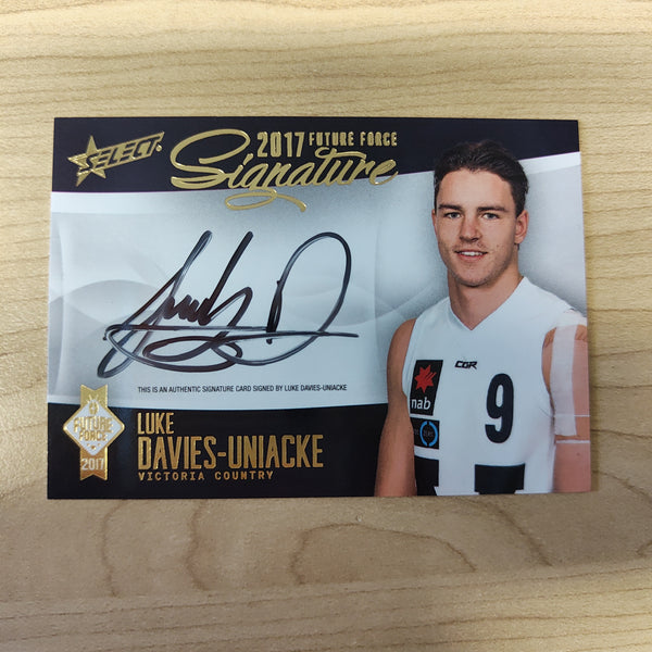 2017 Select Future Force Gold Signature Luke Davies-Uniacke No.101/120