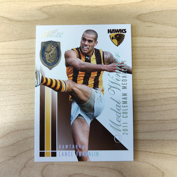 2012 Select Eternity Medal Winner Lance Franklin Hawthorn