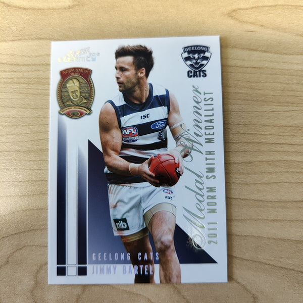 2012 Select Eternity Medal Winner Jimmy Bartel Geelong