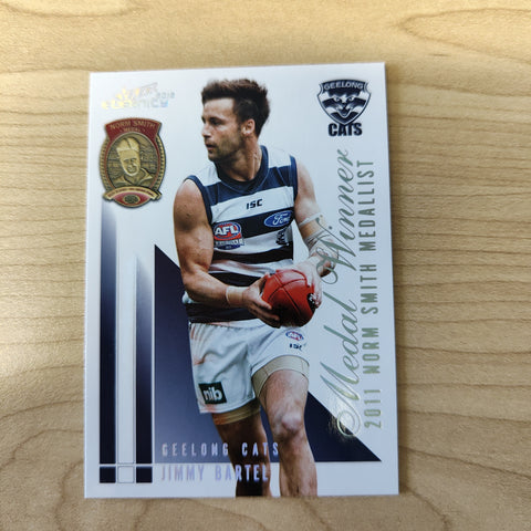 2012 Select Eternity Medal Winner Jimmy Bartel Geelong