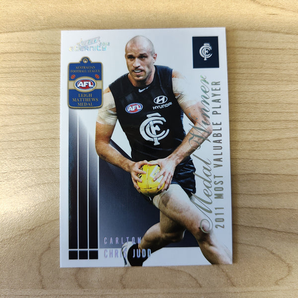 2012 Select Eternity Medal Winner Chris Judd Carlton