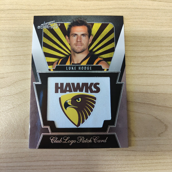 2012 Select Eternity Club Logo Patch Card Luke Hodge Hawthorn No.185